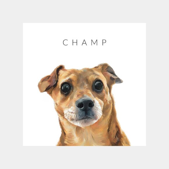 Custom Pet Portraits –Watercolour Pet Painting, Digital Painted from Photo GIFT - Picture 6 of 12